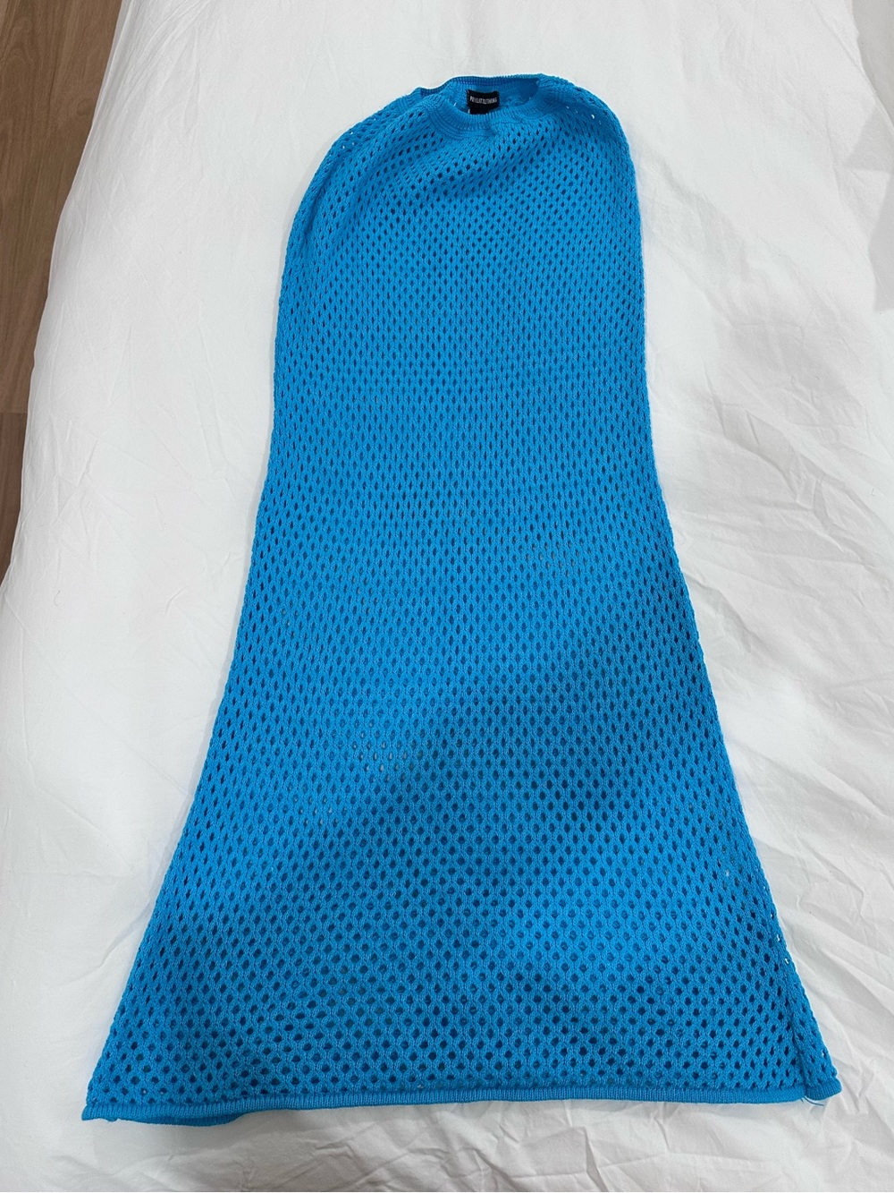 PrettyLittleThing Bright Blue Mesh Undershirt